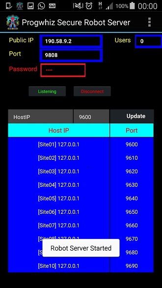 Progwhiz Robotics Server for Android 6 full